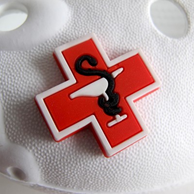 Pin'zz červený kříž