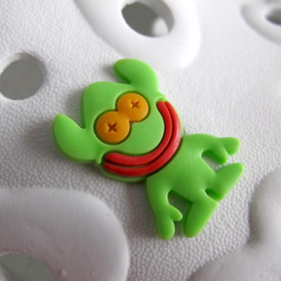 Pin'zz zelená příšerka s úsměvem